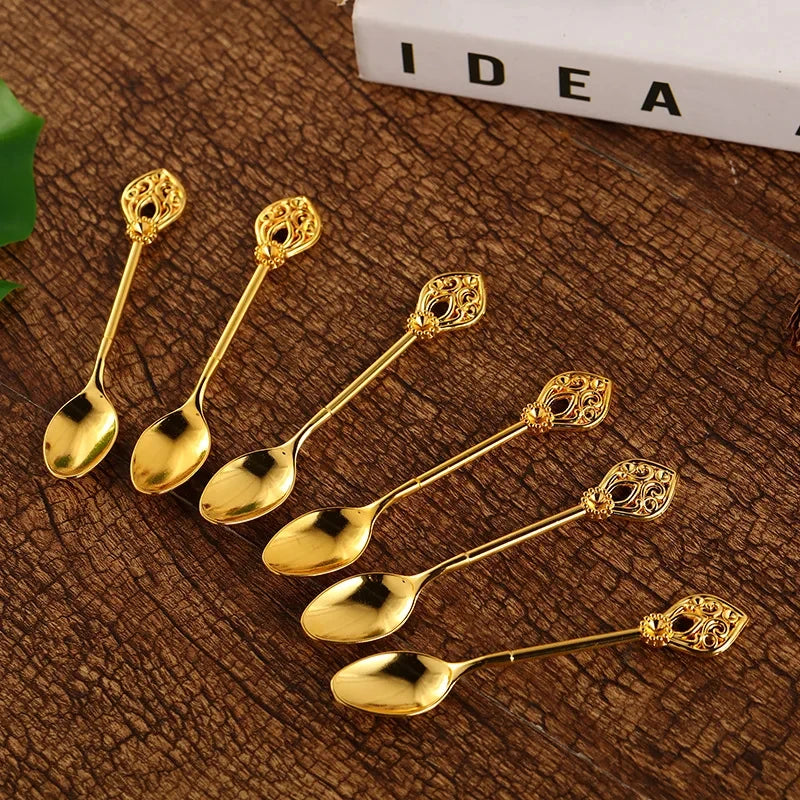 Decorative Swan Cutlery Set, Food Grade Stainless Steel Utensils for Household, Restaurant, Festival & Business Giveaways