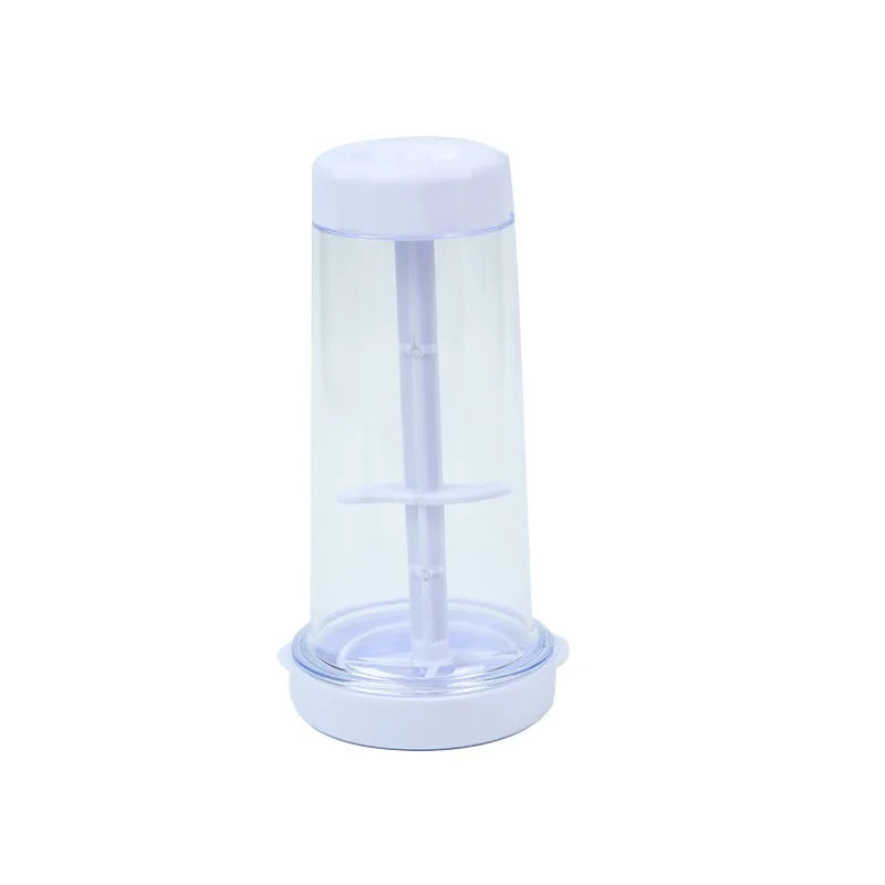 Rotating Flour Sieve with Lid Hand-held Flour Strainer Semi-Automatic Sifter Mixer Sieve Cup Kitchen Gadget Baking Pastry Tools