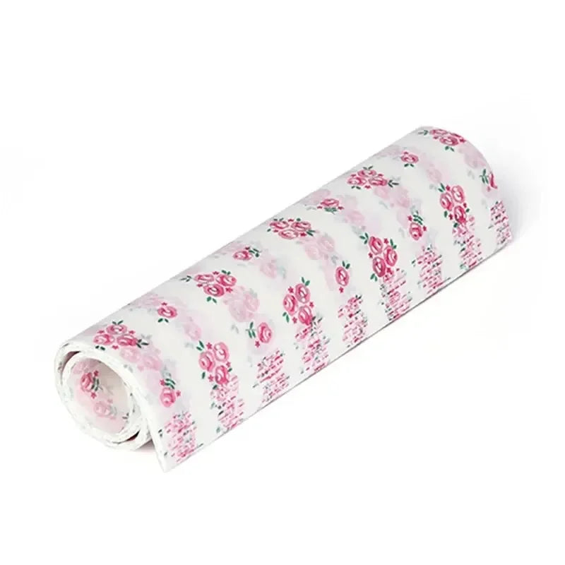 50pcs Food Wrapping Paper Food Grade Oil Wax Paper Oil-free Air Fryer Baking Wax Paper Packaging Burger Oil Paper Baking Tool