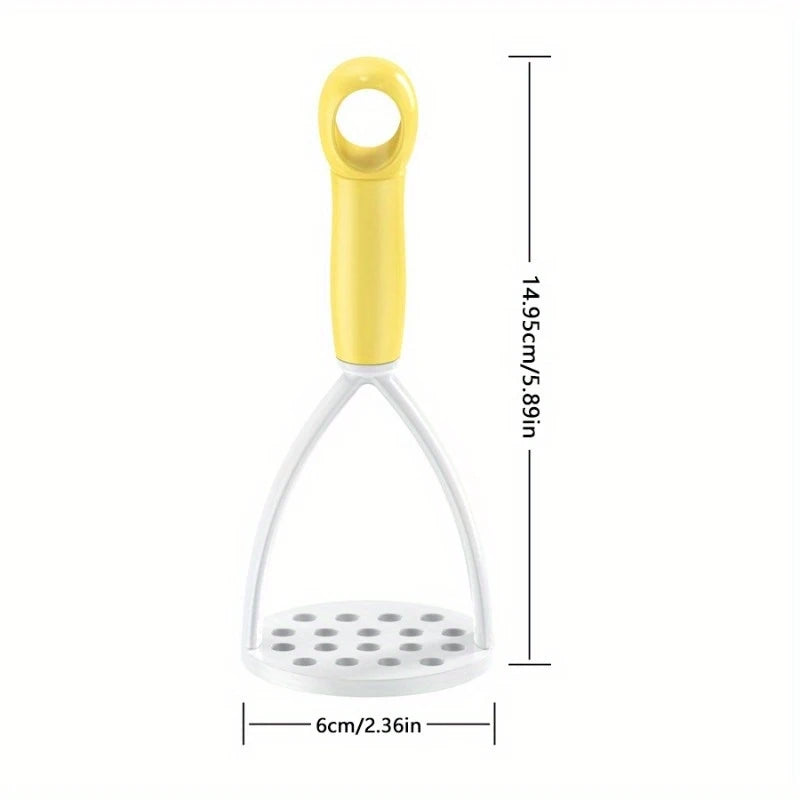 Manual kitchen tool for pressing potatoes, purple potatoes, mashed potatoes, crushing and crushing magical tool