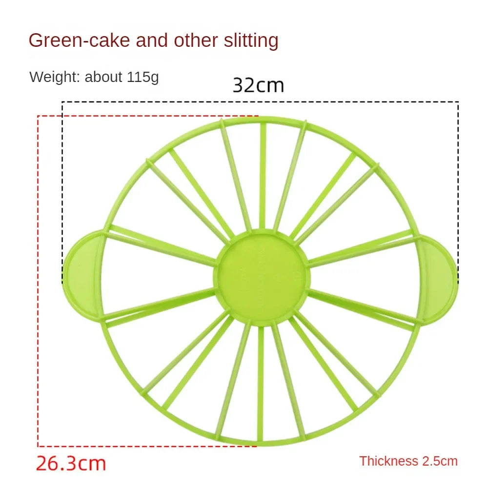 1Pcs Slices Cake Equal Portion Cutter Round Bread Cake Mousse Divider Slice Marker Baking For Household Kitchen Utensils Tools