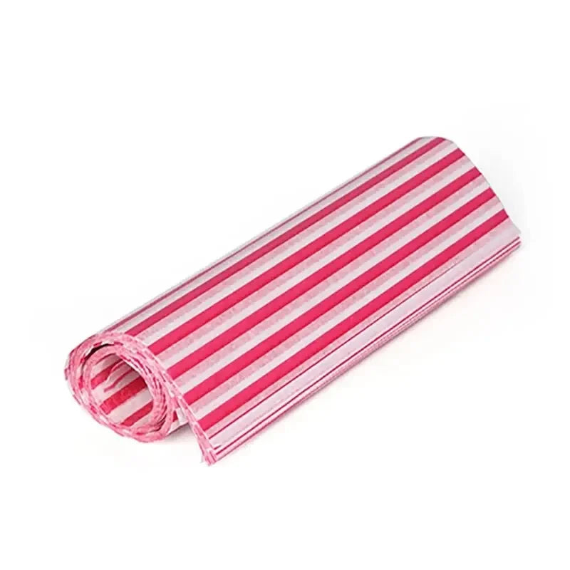 50pcs Food Wrapping Paper Food Grade Oil Wax Paper Oil-free Air Fryer Baking Wax Paper Packaging Burger Oil Paper Baking Tool